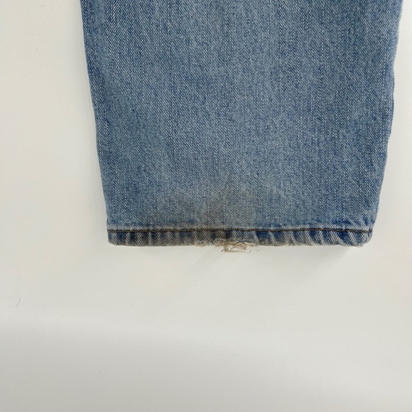 Levis 550 Jeans Men 38x32 Relaxed Fit Light Wash Denim 100% Cotton Vintage 90's - Picture 12 of 15